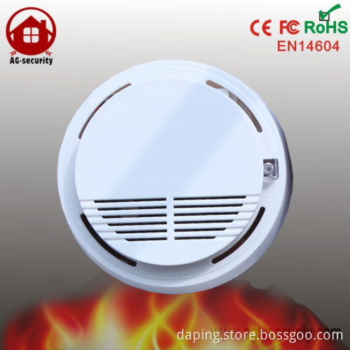 home fire standalone optical smoke detector red light blinking